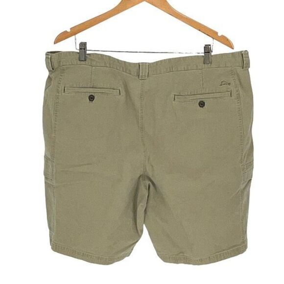 Tommy Bahama Mens Flat Front Key‎ Grip Stretch Cargo Shorts Green Size 42 - Picture 3 of 7